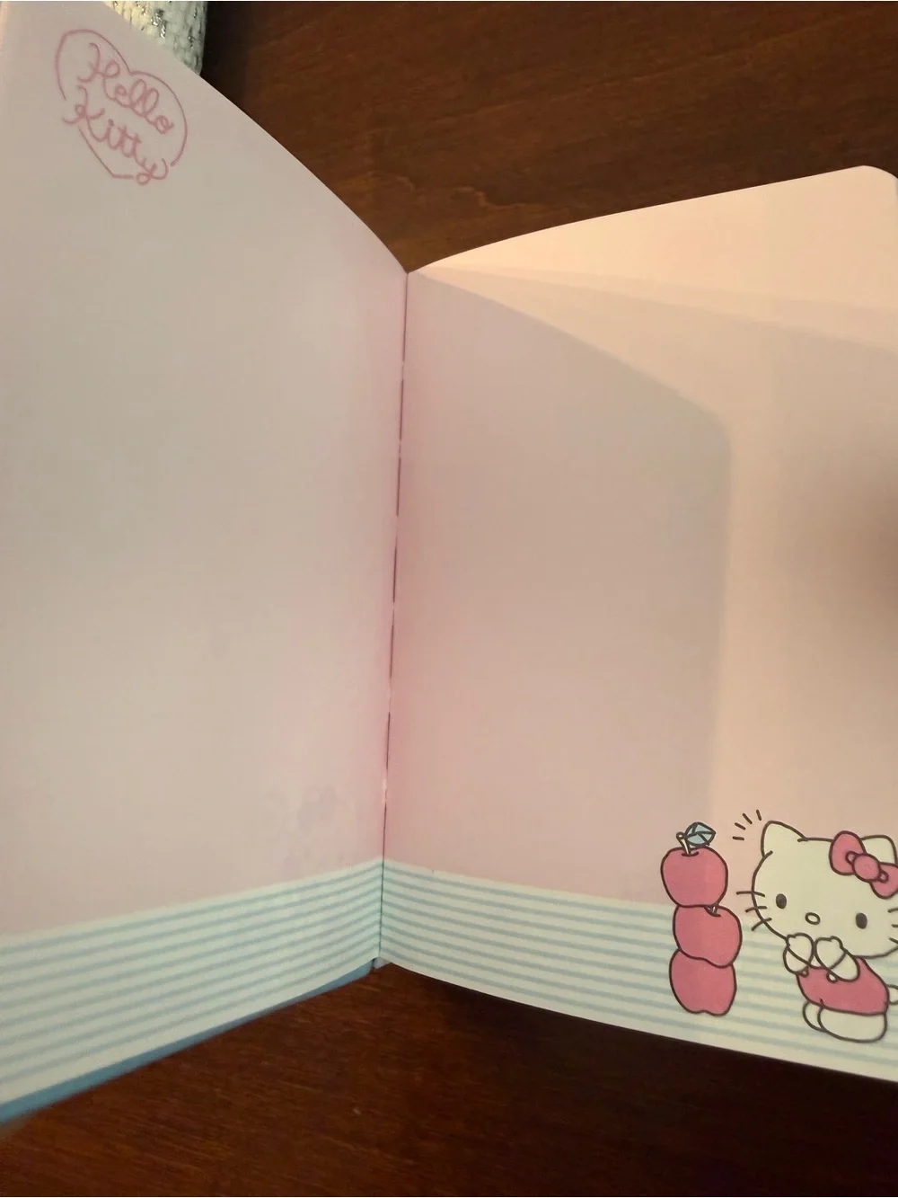 NWT! Sanrio licensed Hello Kitty authentic product journal with graphic pages